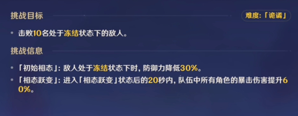 原神纷变繁相豪武谭第五关怎么过