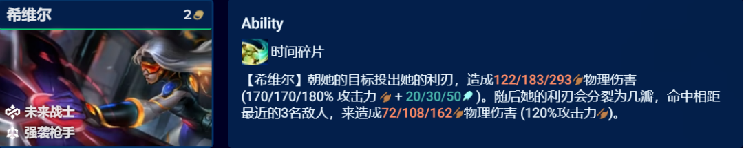 金铲铲之战未来希维尔阵容推荐-金铲铲之战未来希维尔阵容过渡