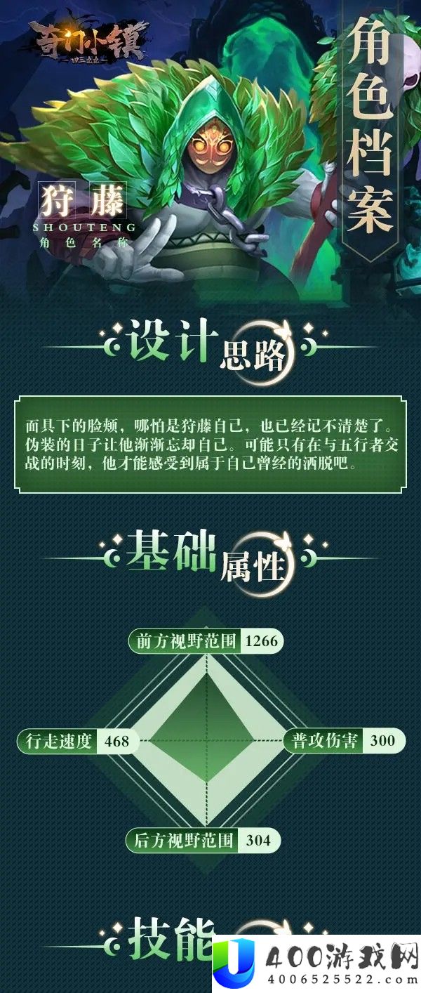 奇门小镇狩藤怎么样