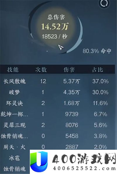 逆水寒手游怎样检查秒伤