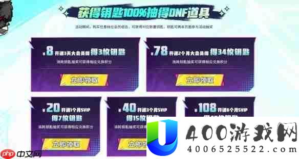 dnf17周年QQ超级会员自助餐活动内容一览