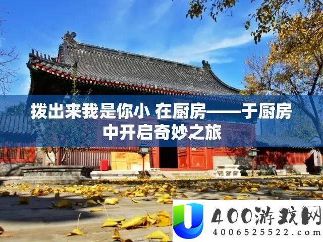 拨出来我是你小 在厨房——于厨房中开启奇妙之旅