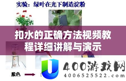 扣水的准确攻略视频教程具体讲授与演示