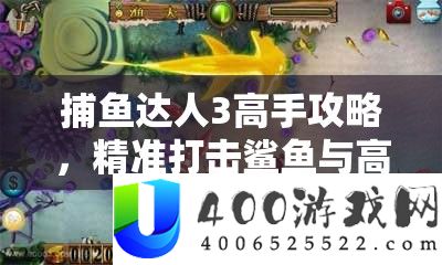 打鱼达人3高手攻略，精准袭击沙鱼与高效资本经管的艺术