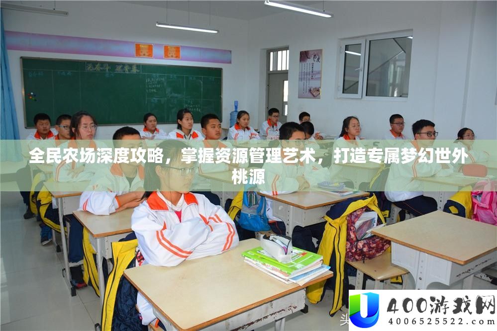 全民农场深度攻略，掌握资源管理艺术，打造专属梦幻世外桃源