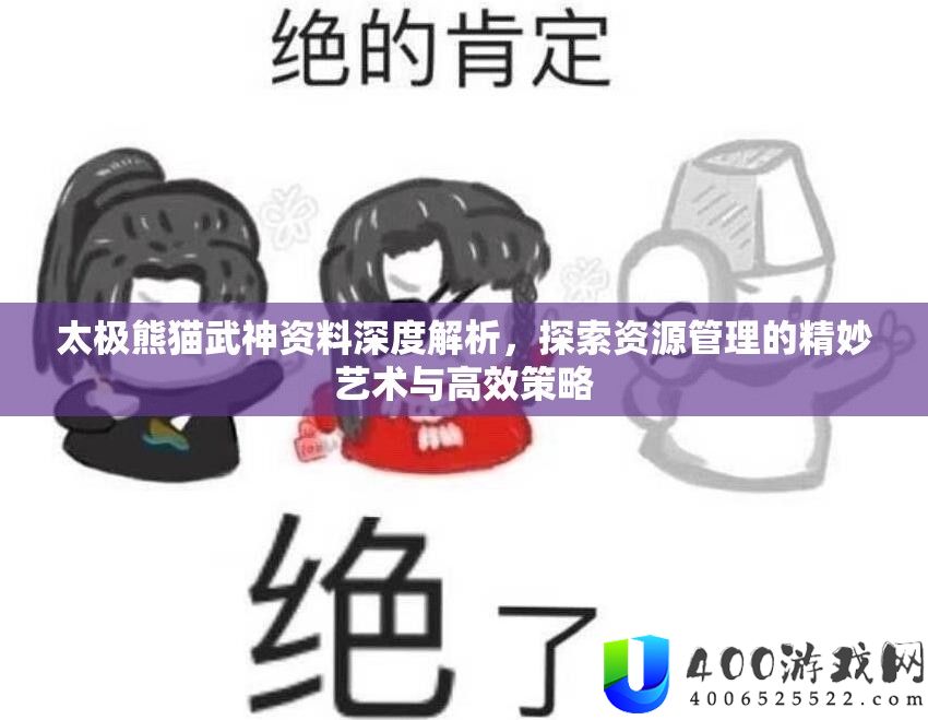太极熊猫武神资料深度解析，探索资源管理的精妙艺术与高效策略
