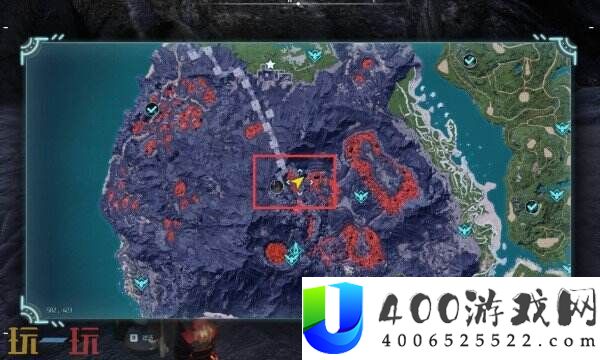 帕鲁黑耀火山山腰收集攻略
