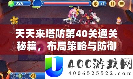 天天来塔防第40关通关秘籍，布局策略与防御塔升级详解攻略