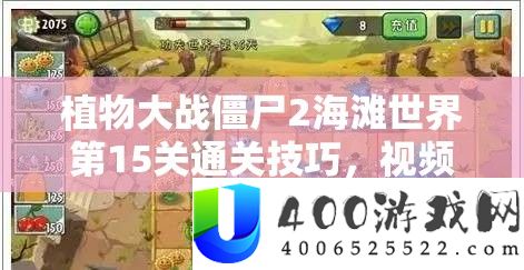 植物大战僵尸2海滩世界第15关通关技巧，视频攻略深度解析与策略指导