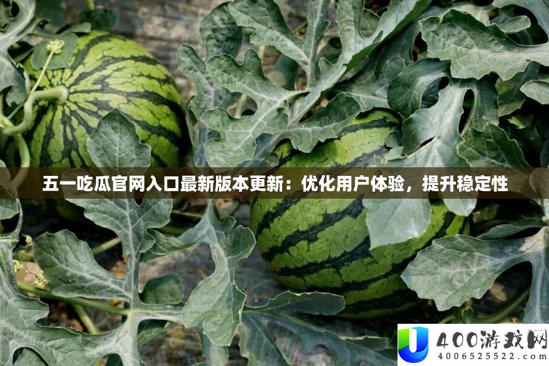 五一吃瓜官网进口最新版本更新：优化用户体验，提拔稳固性