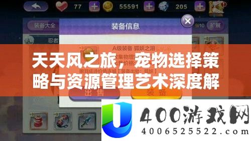 每天风之旅，宠物抉择技巧与资本经管艺术深度分析