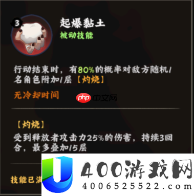 艺术爆炸的SSS+烧灼核心