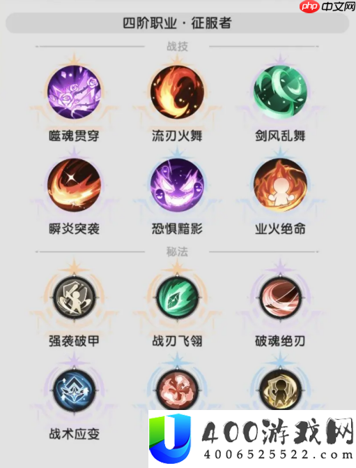 杖剑传说四转斗士技能全解析