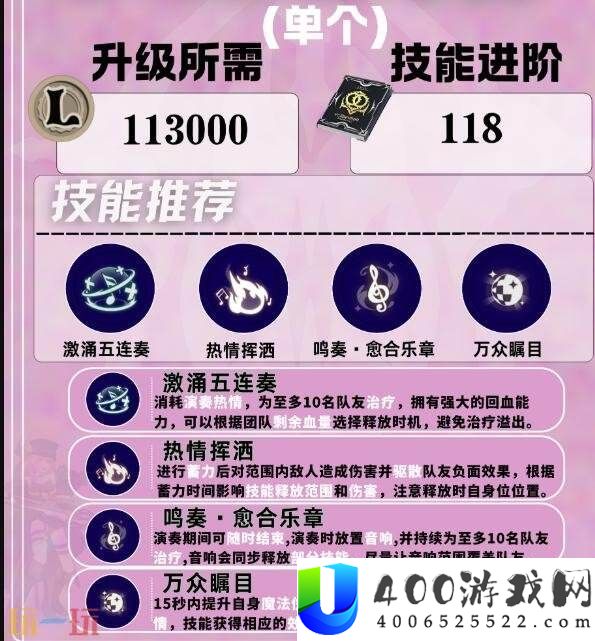灵魂乐手协奏流职业培养攻略