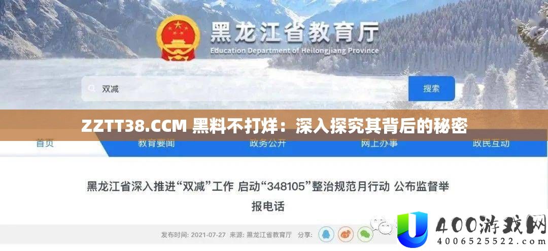 ZZTT38.CCM 黑料不打烊：深化探讨其背地的秘密