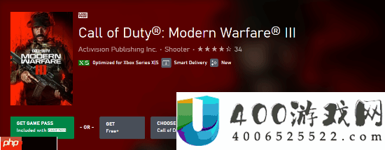 空欢欣一场：Xbox商铺可收费领COD-但没法玩耍