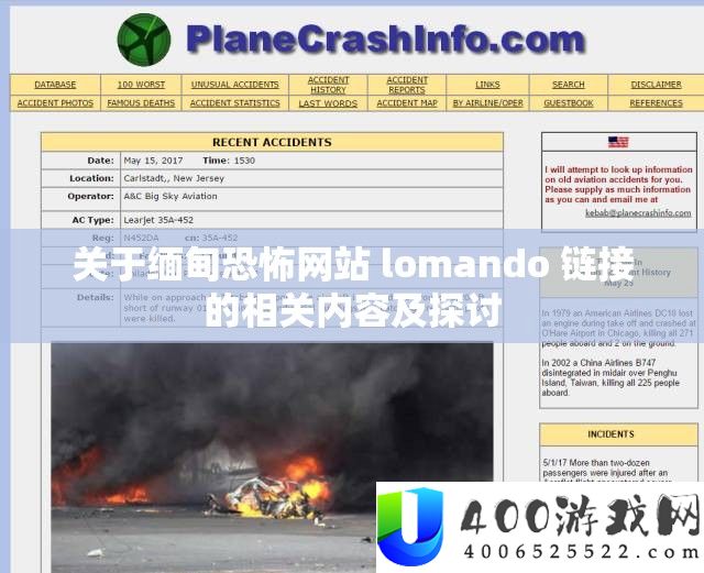 关于缅甸恐惧网站 lomando 链接的相关内容及切磋