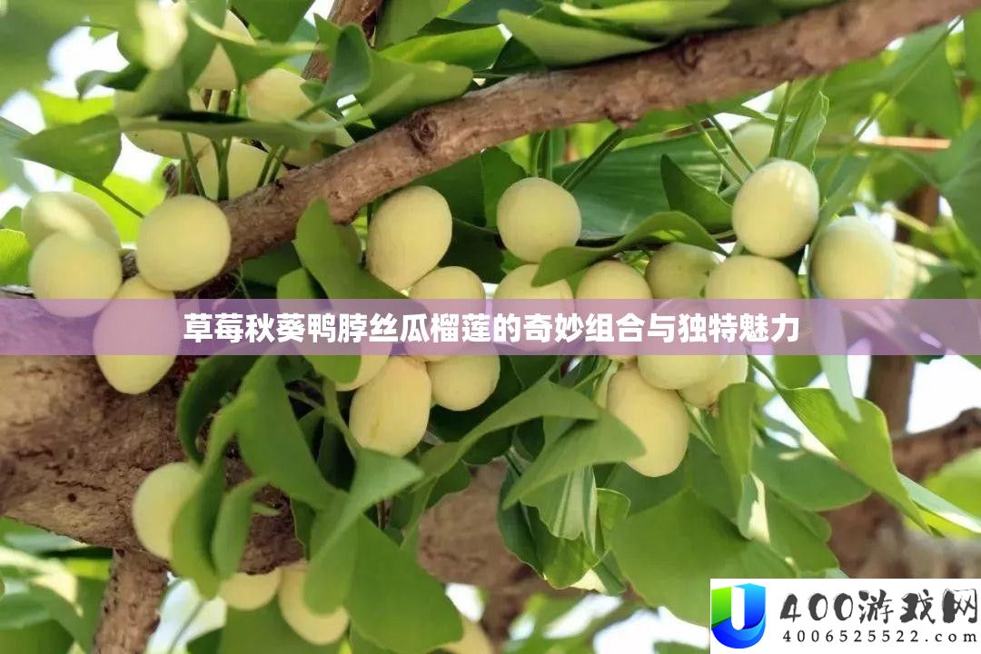 草莓秋葵鸭脖丝瓜榴莲的巧妙组合与怪异魅力
