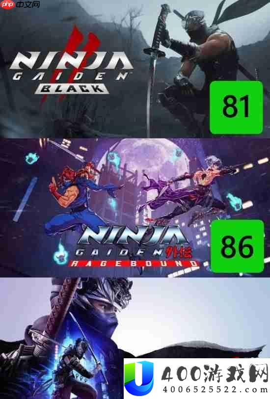 忍龙IP强势回归！你感觉忍龙4评分若干