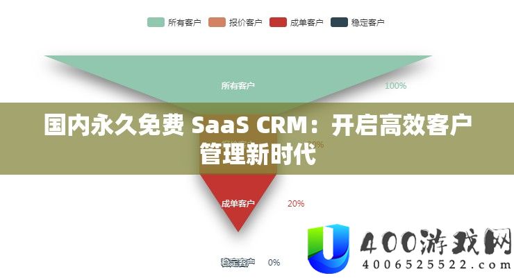 国内永远收费 SaaS CRM：开启高效客户经管新时期