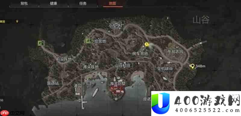 山谷地图路线详细解析