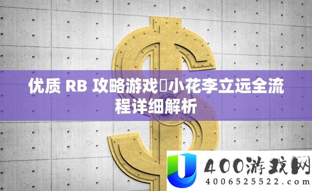 优秀 RB 攻略游戏寀小花李立远全流程具体分析