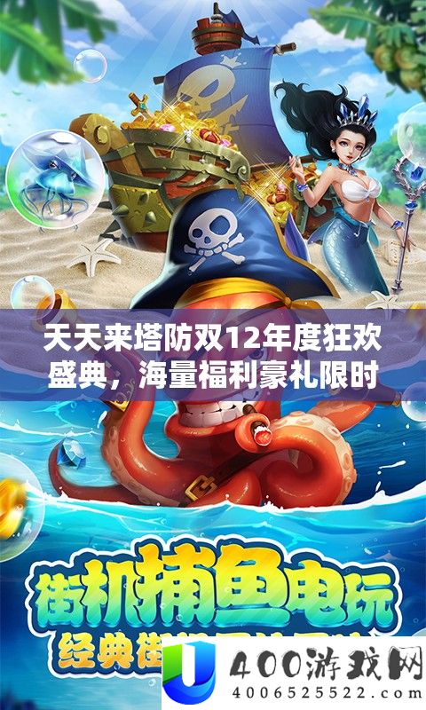 天天来塔防双12年度狂欢盛典，海量福利豪礼限时大放送等你来拿！