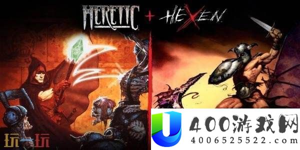 射击游戏Heretic-+-Hexen重制版现已正式出售