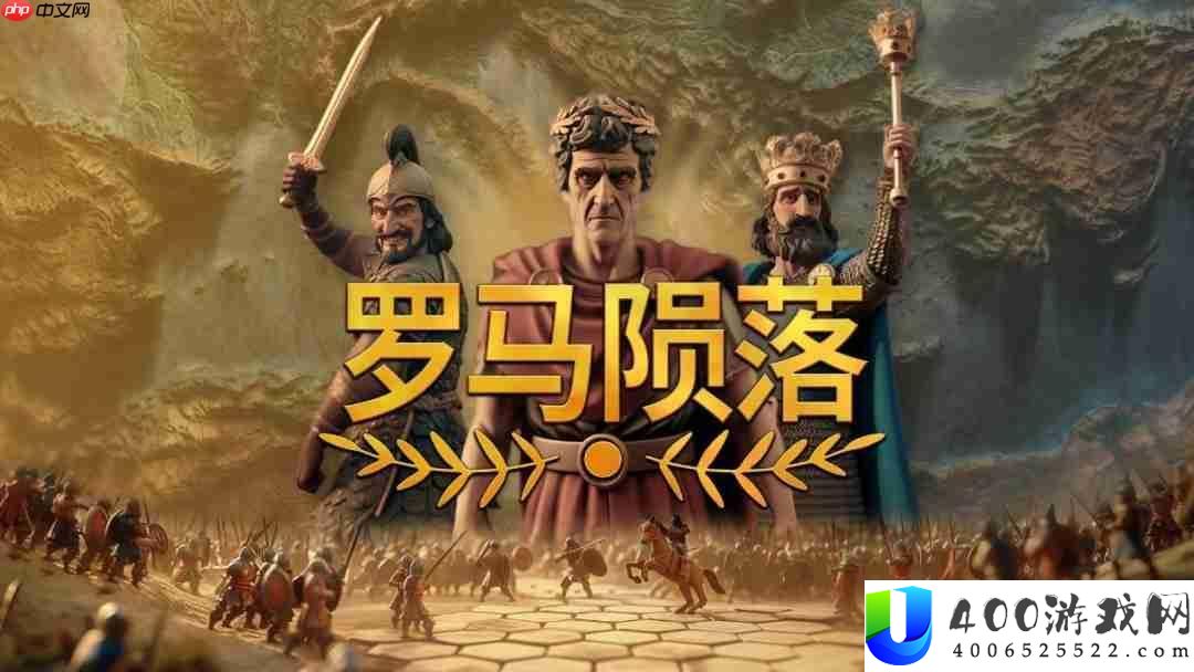小而壮大的4X之选——罗马殒落将于8.12正式出售
