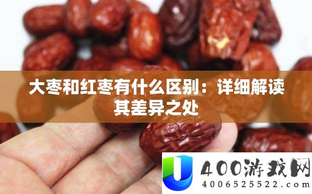 大枣和红枣有甚么区分：具体解读其差别之处