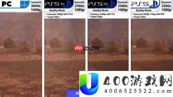 PS5与PC最大区别是渲染分辨率