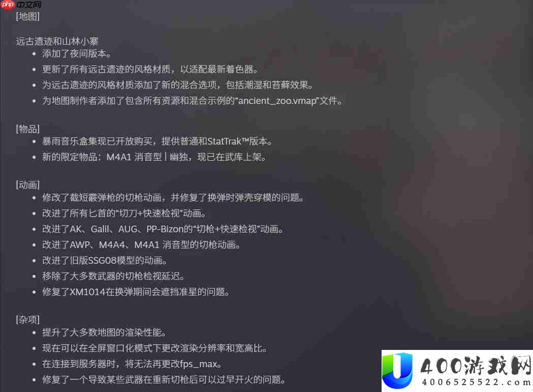 cs28月15日进行小型更新