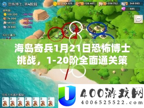 海岛奇兵1月21日恐惧博士应战，1-20阶周全通关技巧与攻略