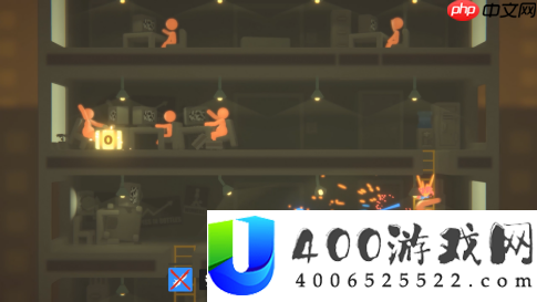 拳打职场-脚踢上司！物理乱斗新作打工火柴人现已狂暴上线Steam