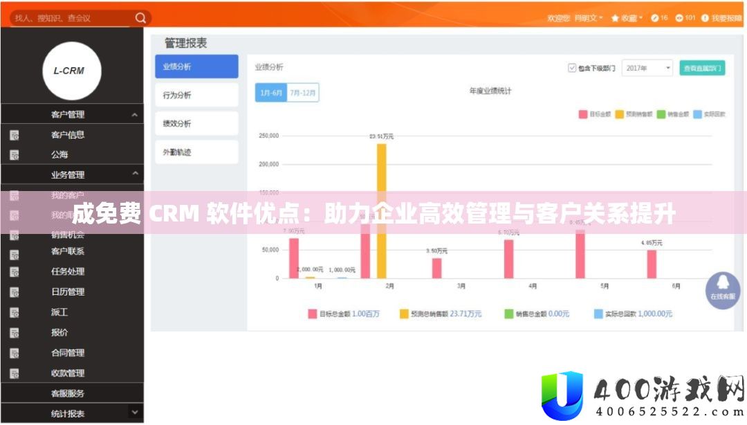 成收费 CRM 软件优点：助力企业高效经管与客户关系提拔