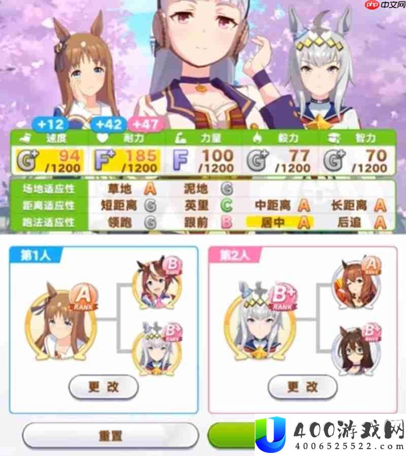 赛马娘团队编成阵容推荐