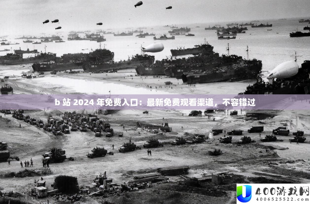 b 站 2024 年免费入口：最新免费观看渠道，不容错过