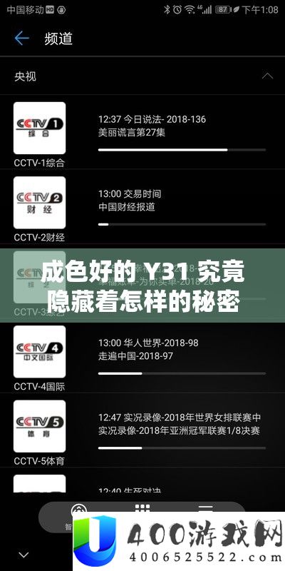 成色好的 Y31 事实潜藏着怎么的秘密