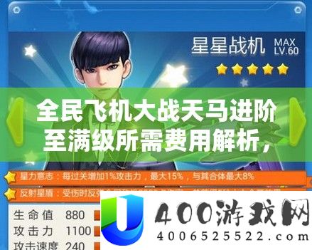 全民飞机大战天马进阶至满级所需费用解析，掌握资源管理的艺术与策略