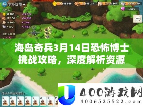 海岛奇兵3月14日恐惧博士应战攻略