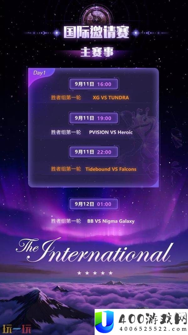 2025年国际邀请赛TI14主赛事今日开战