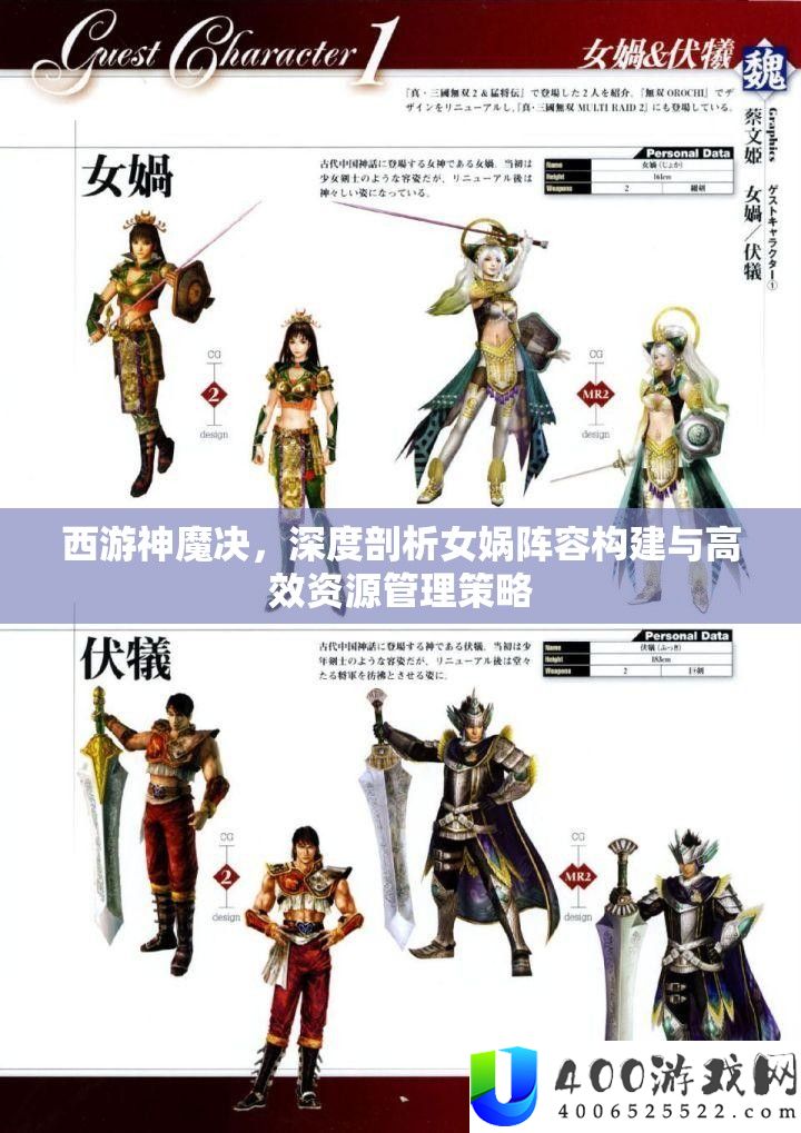 西游神魔决，深度剖析女娲阵容构建与高效资源管理策略