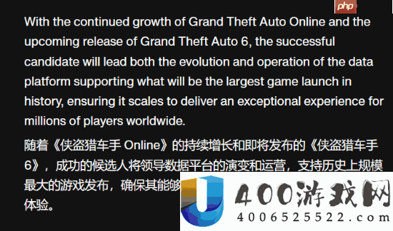 R星官方招聘谈GTA6