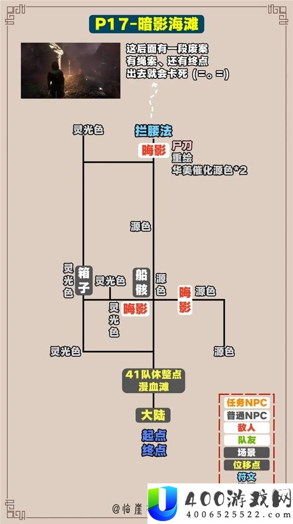 光与影33号远征队全收集标注地图