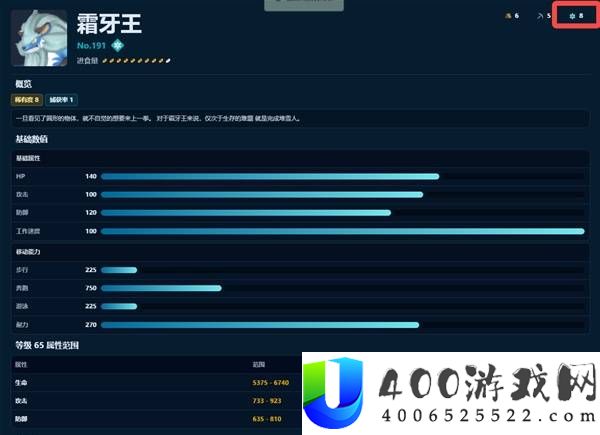 幻兽帕鲁正式版初始高工作等级帕鲁一览