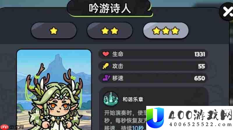 角色强度