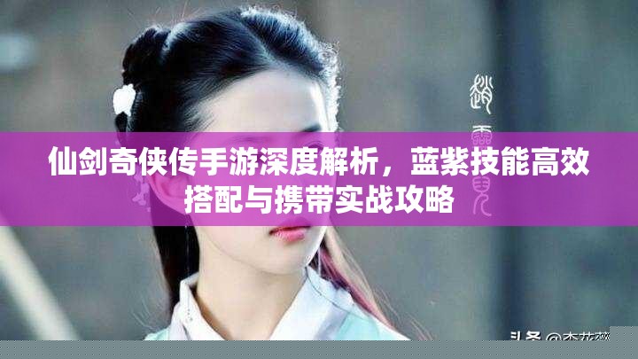 仙剑奇侠传手游蓝紫技能搭配：高效实战攻略