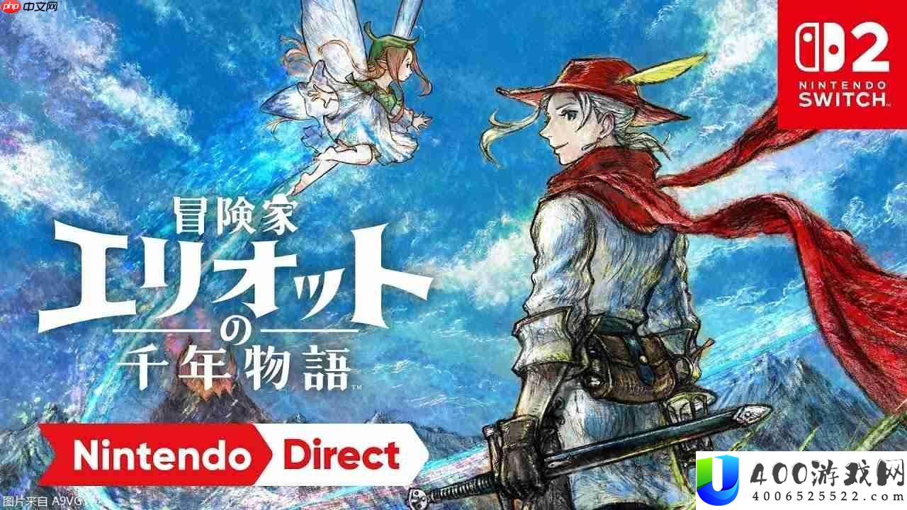 SE宣布HD-2D系列首款ARPG冒险家埃利奥特的千年物语