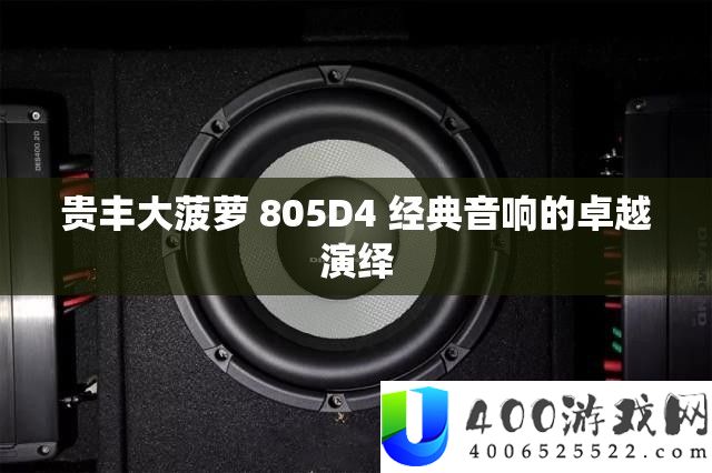 贵丰大菠萝 805D4 经典音响的卓越演绎