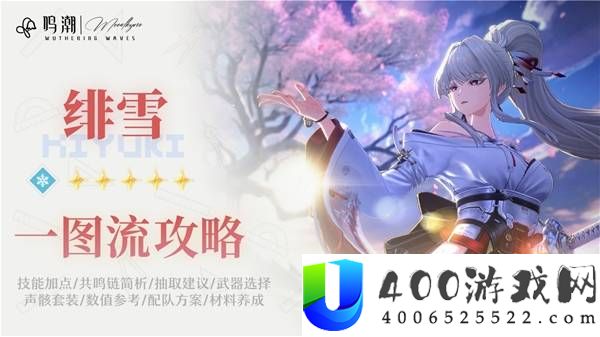 《鸣潮》绯雪培养全攻略：最强配队、声骸搭配与技能加点详解